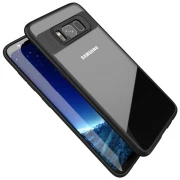 Slim combi cover sort Galaxy S8 plus Mobilcovers