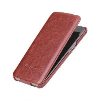 Vertikal flip cover Samsung  Galaxy S8 plus brun