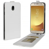 Galaxy J5 2017 vertikal flip cover hvid