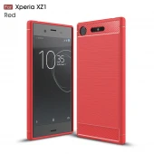 C-style armor case Sony XZ1 rød