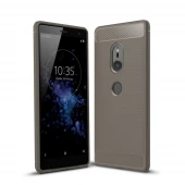 C-style armor cover Xperia XZ2 grå