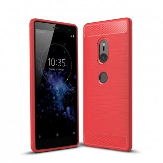 C-style armor cover Sony Xperia XZ2 rød