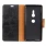 sort Elegant læder cover Sony Xperia XZ3 Mobil tilbehør