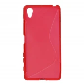 SONY XPERIA X hybrid tpu bag cover-rød