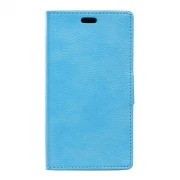 SONY XPERIA X PERFORMANCE cover etui med kort lommer blå Leveso Mobil tilbehør
