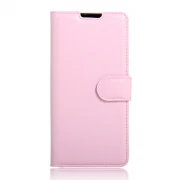 SONY XPERIA XA cover med lommer pink Leveso Mobil tilbehør