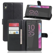 SONY XPERIA XA ULTRA etui - cover m lommer sort Mobiltelefon tilbehør