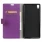 SONY XPERIA XA ULTRA cover m lommer lilla Mobiltelefon tilbehør