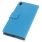 SONY XPERIA E5 cover med kort lommer blå Leveso Mobil tilbehør