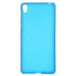 SONY XPERIA E5 cover mat tpu blå