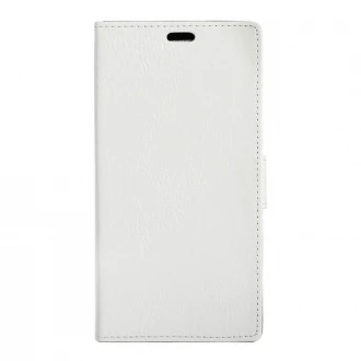 Sony Xperia X Compact etui grain læder hvid