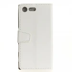 Flip cover Sony Xperia XZ premium med lommer hvid