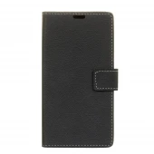 Sony Xperia XA1 flip cover med lommer sort