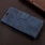 Sony Xperia L1 flip cover i retro stil blå Mobilcovers