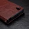Vilo brun læder flip cover Sony xperia L1 Mobilcovers