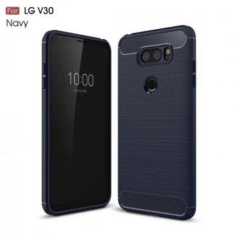 C-style armor cover til LG V30 blå