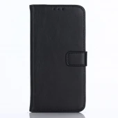 LG Q6 cover i vintage stil sort