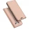 Slim flip cover med lomme rosaguld LG V30 Mobilcovers