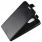 sort Vertikal flip cover LG K8 / K9 (2018) Mobil tilbehør