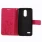 LG K8/K9 (2018) rosa cover med mønster Mobil tilbehør