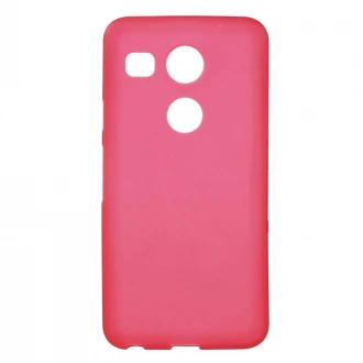 LG NEXUS 5X cover mat tpu rød