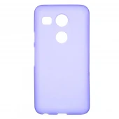 LG NEXUS 5X cover mat tpu lilla
