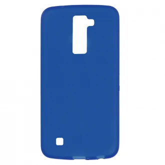 LG K10 cover mat tpu blå