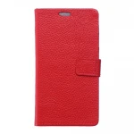 LG X Screen cover i ægte læder rød