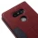 LG G5 line læder cover rød, Mobiltelefon tilbehør