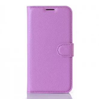 LG K4 cover - etui med lommer w-line lilla