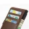 Til LG X Screen mocca etui i vintage stil Mobiltelefon tilbehør