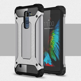 LG K10 cover Armor Guard grå Mobiltelefon tilbehør