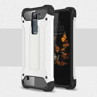 Til LG K8 Armor Guard cover hvid Mobiltelefon tilbehør