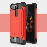 LG K8 Armor Guard cover rød Mobiltelefon tilbehør