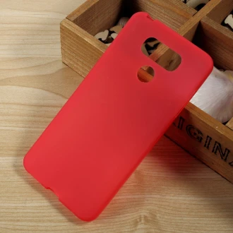 til LG G6 bagcover i blød tpu rød