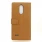 Til LG K8 2017 flip cover med lommer brun Mobilcovers