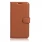 LG K10 2017 brun klassisk flip cover Mobilcovers