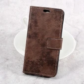 LG K4 2017 cover i retro stil mørkebrun