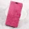 LG K10 2017 flip cover i retro stil rosa Mobilcover