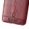 LG G6 cover Pierre Cardin ægte læder rød Mobilcovers