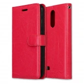 Vilo læder flipcover LG K4 2017 rød