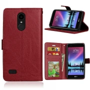 Vilo læder flipcover brun LG K4 2017 Mobilcovers