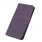 Vintage læder flip cover lilla til LG K10 2017 Mobilcovers