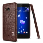 Cover case croco Htc U11 brun