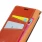 Flip cover ægte læder orange Htc U11 life Mobilcovers