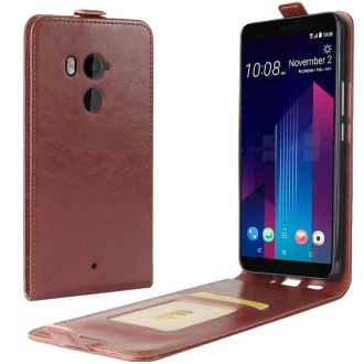 Vertikal cover til Htc U11 plus brun