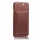 HTC ONE A9 læder bag cover med kort lomme, brun Mobiltelefon tilbehør