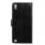 HTC DESIRE 530 læder cover med lommer sort, Mobiltelefon tilbehør