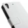 HTC DESIRE 530 læder cover med lommer hvid, Mobiltelefon tilbehør