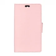 HTC DESIRE 530 læder cover med lommer pink, Mobiltelefon tilbehør